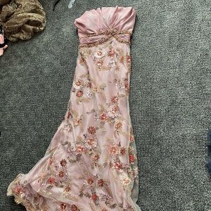Pink prom dress